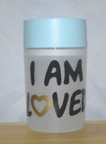 Humidifier with personalize qoutation or photo