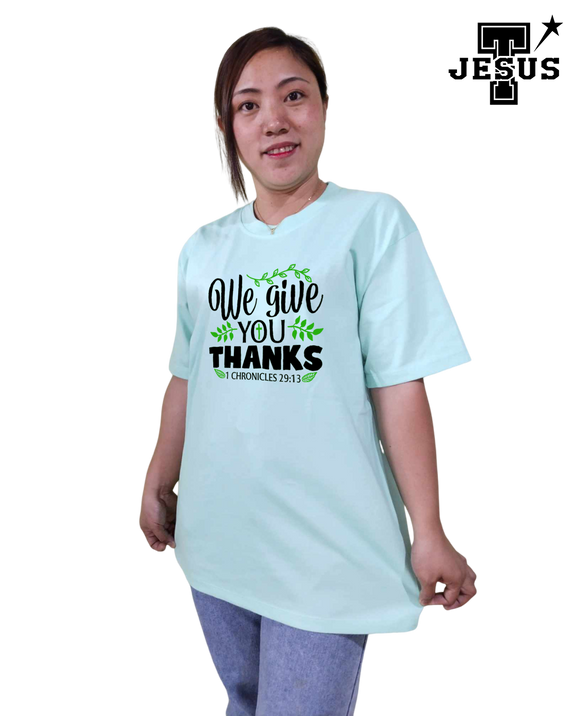 TJesus Pluz Size Christian Shirt Color Mint Green.Best for all occasions.Quality clothing guarantee