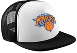 New York Knicks NBA Basketball Team Sporty Fashionable Stylish Printed Tracker Caps Mesh Cap