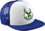 Milwaukee Bucks NBA Basketball Team Sporty Fashionable Stylish Printed Tracker Caps Mesh Cap