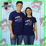 Colossians 3:14 Christian Couple Shirt