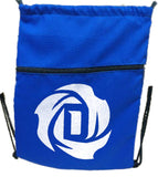 DRose String Bag  Drawstring Bag With Extra Pocket Zipper