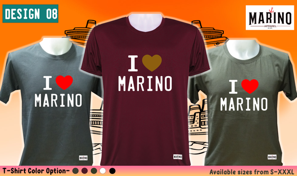 I LOVE MARINO | PREMIUM QUALITY SHIRT | COMFORTABLE