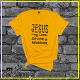 Jesus is my Savior and Redeemer Christian Shirt