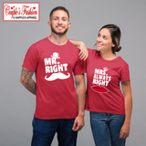 Mr Right & Mrs Always Right