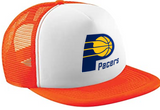 Indiana Pacers NBA Basketball Team Sporty Fashionable Stylish Printed Tracker Caps Mesh Cap
