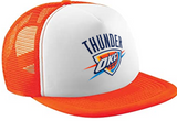 Thunder OKC NBA Basketball Team Sporty Fashionable Stylish Printed Tracker Caps Mesh Cap
