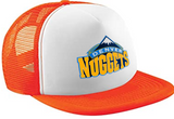 Denver Nuggets NBA Basketball Team Sporty Fashionable Stylish Printed Tracker Caps Mesh Cap