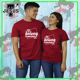 We Belong To Each Other Christian Couple Statement Shirt