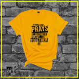 Family that prays together stays forever Christian Shirt