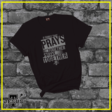 Family that prays together stays forever Christian Shirt