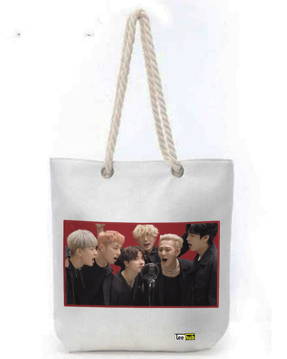 IKON Canvas Tote-with-Zipper-Thick-Rope-Sling-bag