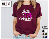 Marino Shirt : Jesus is My Anchor | Premium Quality Shirt | Comfortable