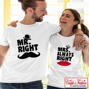 Mr Right & Mrs Always Right