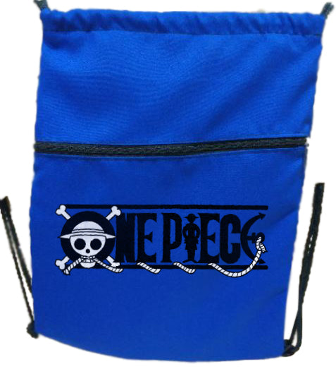 One Piece String Bag Drawstring Bag With Extra Pocket Zipper – Arteefi