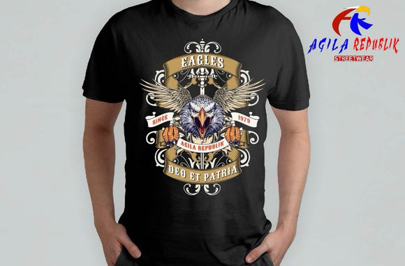 Eagles Deo Et Patria. Quality Premium Cotton Agila Republic Brand .Best Streetwear In Town