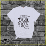 Psalm 91:2 Christian Shirt