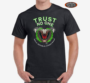 Trust no one. Unique Design. Casual wear for all occasions